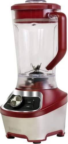 Miniatura 8 de Kenmore - Batidora eléctrica para batidos, trituradora de hielo y función de pulso, jarra de plástico Tritan resistente con 6 velocidades, Rojo
