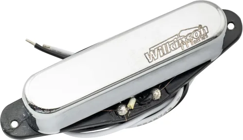 Miniatura 8 de Juego de pastillas de cuello y puente Wilkinson WOVT de baja gauss vintage Nashville cerámica para guitarra eléctrica estilo Tele Juego de cromo