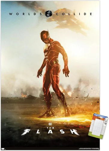 Miniatura 11 de DC Comics Movie The Flash - Póster de pared de una hoja, 34 pulgadas de largo x 22.4 pulgadas de ancho, versión premium sin marco