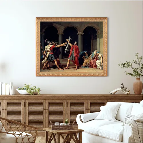 Miniatura 326 de A&T ARTWORK Campo de trigo con cipreses de Van Gogh Las reproducciones de arte clásico mundial, impresiones en lienzo giclée para decoración