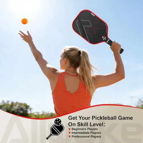Miniatura 6 de T700 Carbon Fiber Pickleball Paddles - USAPA Approved 8.0oz Lightweight Design Honeycomb Polymer Core for Control & Power Textured Surface +