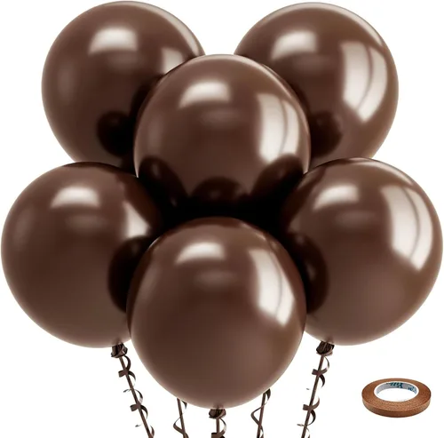 Miniatura 126 de Bezente - Globos de 12 pulgadas de látex con confeti para bodas, graduaciones, despedidas de soltera y cumpleaños, aptos para helio, dorado, 60
