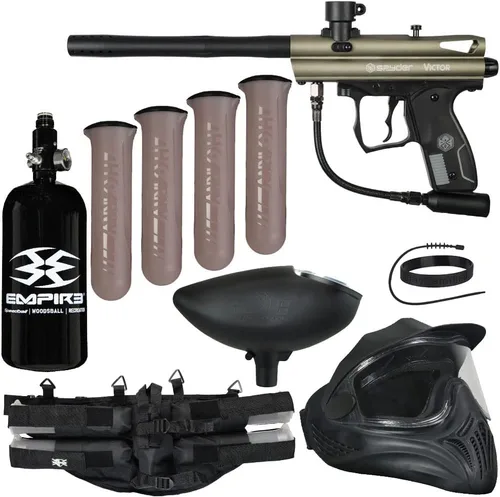 Miniatura 2 de Action Village Kingman Spyder Victor - Kit de pistola de paintball legendaria Púrpura