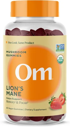 Miniatura 12 de OM MUSHROOM SUPERFOOD Cordyceps - Gomitas de hongos orgánicos cultivados en Estados Unidos - Apoya la resistencia, la energía y la recuperación