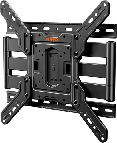 ELIVED Soporte de pared para TV ultra delgado para la mayoría de televisores de 26 a 60 pulgadas, soporte de TV de perfil bajo, soporte de pared