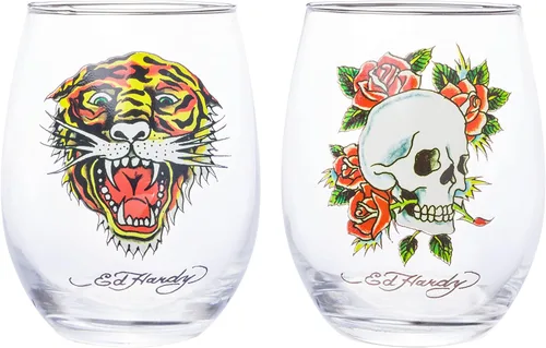 Miniatura 22 de Silver Buffalo Harry Potter Hogwarts Crest - Vaso sin tallo con caja de exhibición, 20 onzas Escudo clásico de Hogwarts de Harry Potter