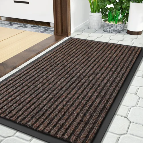 Miniatura 48 de Yimobra Tapete de Bienvenida, Tapetes de Puerta Resistentes y Duraderos para Entrada del Hogar Exterior Interior, Tapete Delantero para Patio