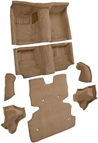 Miniatura 2 de ACC Alfombra de marca compatible con Datsun 280Z 1977, kit completo de 2 plazas, con pozos para ruedas y cubiertas de amortiguadores
