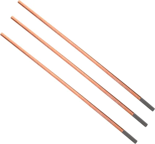 Miniatura 22 de Utoolmart 3 piezas de cobre recubierto de carbono gouging carbono 0.315x13.976 in carbono gouging varas electrodos de cobre 3 PZAS