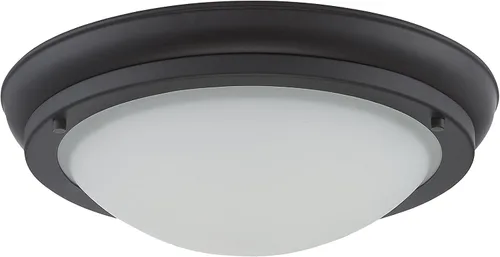Miniatura 7 de Nuvo 62/514 Montaje empotrado de una luz, 9.63 pulgadas, Pwt, Nckl, B/S, Slvr