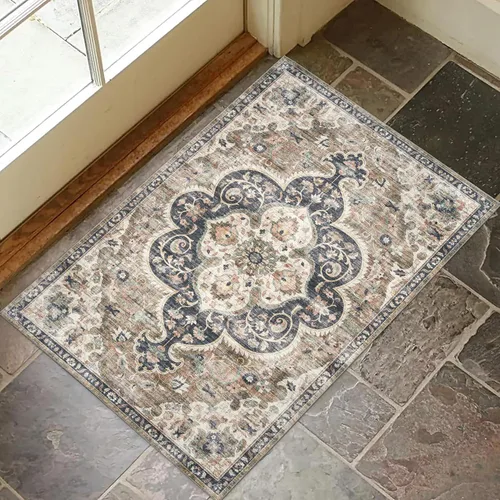 Miniatura 47 de ReaLife Rugs Alfombra pasillo lavable a máquina - Sala de estar, dormitorio, baño, cocina, entrada, oficina - Acolchada de pelo bajo, resistente a