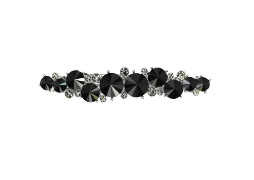 Miniatura 25 de Faship AB Premium Rhinestone Crystal Floral Pequeño Pasador De Pelo Clip