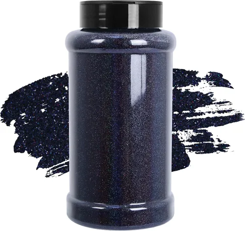 Miniatura 12 de Purpurina blanca ultrafina, 16 oz (1 lb), purpurina fina para manualidades de resina, uñas, vasos, slime, cosméticos y decoración de festivales