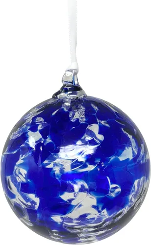 Miniatura 7 de Globo grande de cristal de la amistad, ópalo de 4.7 pulgadas, soplado a mano, hecho a mano, para colgar en el jardín, para interiores y exteriores