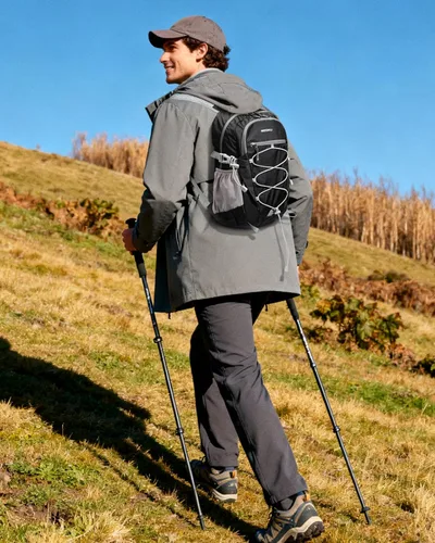 Miniatura 6 de WATERFLY Mochila pequeña y ligera y plegable: 15L Mini mochila de viaje plegable ultraligera con correa transpirable para el hombro al aire libre