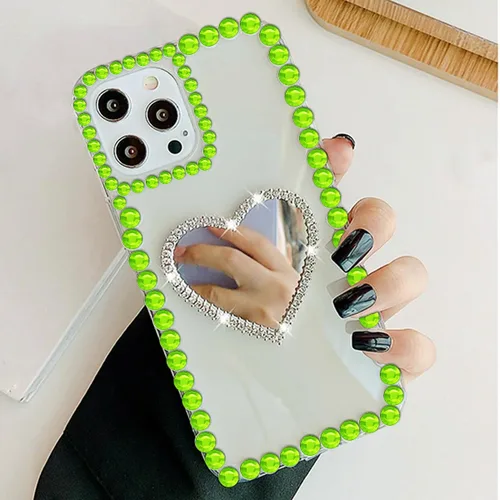Miniatura 7 de 3090 calcomanías autoadhesivas de diamantes de imitación para la cara, joyas para el cabello, gemas de ojos con purpurina para el cuerpo, verde