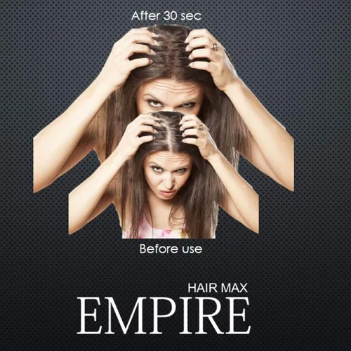 Miniatura 2 de Empire Hair Max - Corrector de pérdida de queratina para aumentar la pérdida de queratina (0.88 onzas) (gris)