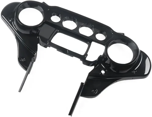 Carenado interior de murciélago delantero negro brillante para Harley Davidson Touring Street Glide Electra Glide FLHT Ultra Classic 2014-2022