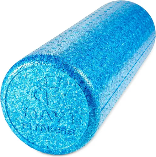 Miniatura 7 de Day 1 Fitness - Rodillos de espuma muscular de alta densidad – Rodillos de masaje deportivo para estiramiento, terapia física, tejido profundo