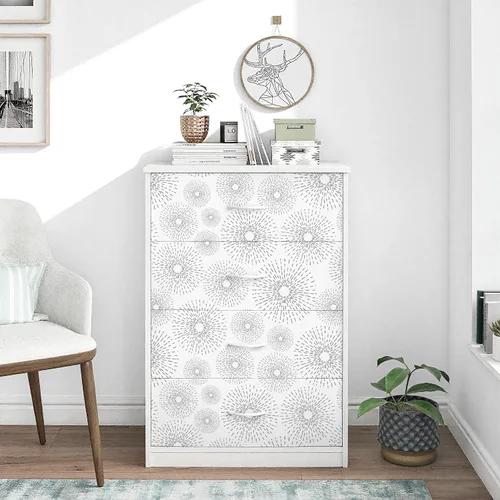 Miniatura 3 de Safiyya Papel tapiz de despegar y pegar en blanco y negro, papel de contacto geométrico, papel de pared moderno, autoadhesivo, extraíble
