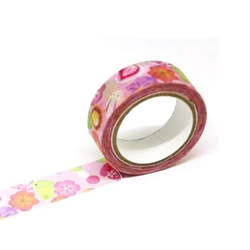 Miniatura 3 de Kamiiso Cinta Washi Wagashi de postre japonés, 0.591 in, kimono para álbumes de recortes, álbum de fotos DIY
