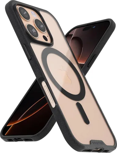 Miniatura 20 de Smartish® - Funda MagSafe transparente para iPhone 17, Gripmunk, funda delgada magnética [ligera + protectora], cubierta de agarre delgada