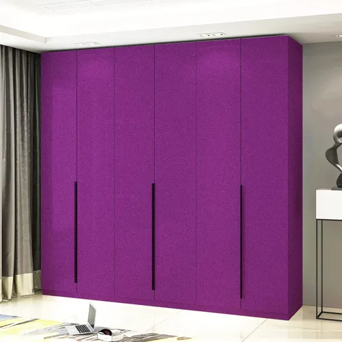Miniatura 3 de WADILE Papel tapiz adhesivo brillante, resistente al agua, de color sólido, autoadhesivo, brillante, extraíble, para gabinetes