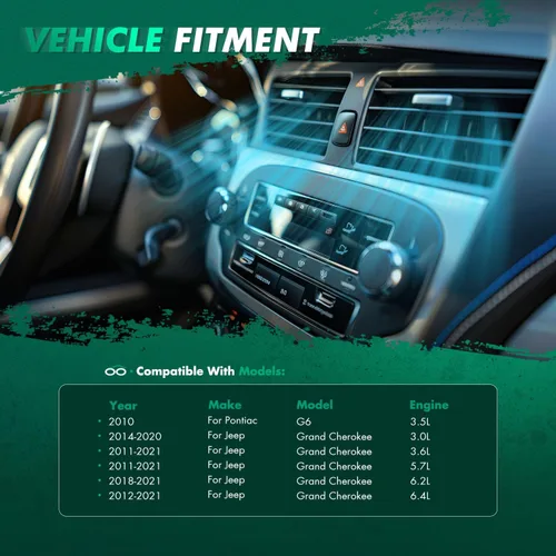 Miniatura 8 de SCITOO 68214880AA - Kit de engranajes de actuador de puerta de aire de repuesto para 2011 2012 2013 2014 2015 2016 para Jeep Grand Cherokee HVAC