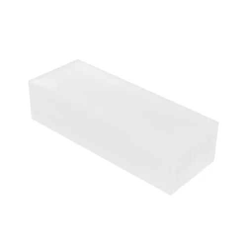 Bloque de Golpeo UHMW Polietileno de Ultra Alto Peso Molecular Bloques de Plástico Sólido Rectangulares para Mecanizado Mejoras del Hogar Proyectos