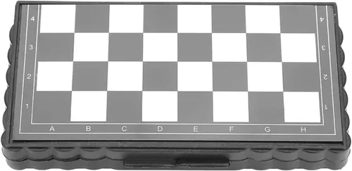 Miniatura 2 de Fydun Portable Magnetic Folding Chess Set Light Plastic Chessboard for Family and Party Fun