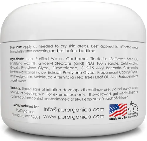 Miniatura 8 de Crema para los pies de urea al 40 %. 4 onzas, mejor removedor de callos, hidrata y rehidrata los pies, rodillas y codos, para la piel agrietada