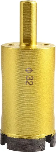 Miniatura 13 de KATUR Broca de sierra de diamante de 0.315 in de diámetro, broca de núcleo hueco de mármol de porcelana de pizarra para vidrio, cerámica, porcelana