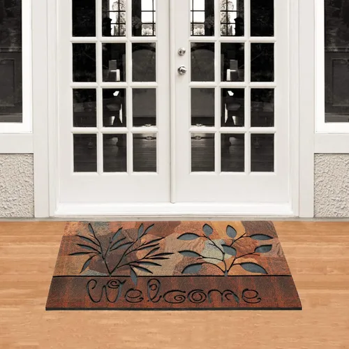 Miniatura 4 de CHICHIC Tapete de bienvenida de 18 x 30 pulgadas, tapete de puerta delantera al aire libre para entrada del hogar, exterior, tapete para entrada