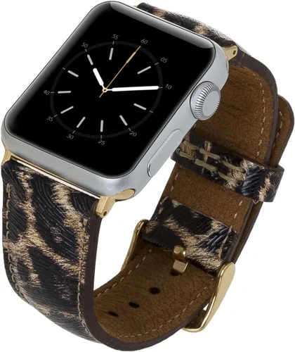 Miniatura 29 de Tuscany - Correa de reloj de cuero prémium para Apple Watch Series 11, 10, 1.654 in, Series 9, 8, 7, 6, 5, 4, 3 y SE 3/2/1 de 1.614 pulgadas, 1.575