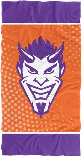 Miniatura 230 de LOGOVISION Manta Abilene Christian University, 30x60 Logo Dots CottonFront/PolyBackBeachTowel