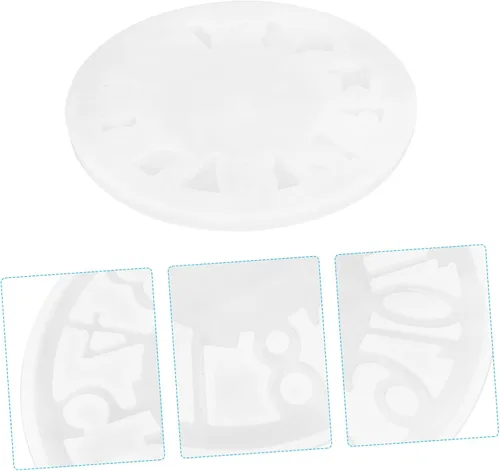 Miniatura 2 de DIY reloj 1pc molde de reloj para gelatinas moldes de silicona para resina epoxi s para resina epoxi joyería fundición s números fundición