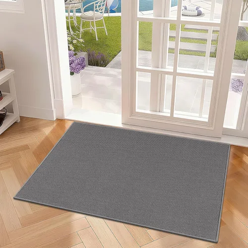 Miniatura 24 de SHACOS Alfombra de pasillo lavable de 2 x 8 pies, con parte trasera de goma antideslizante, resistente a las manchas, alfombra de cocina