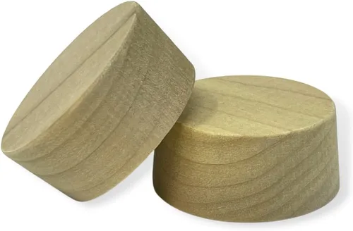 Miniatura 2 de Tapón de barril de barril de vino de madera de álamo de álamo de 2 pulgadas, ideal para cerveceros caseros, destiladores, entusiastas del vino