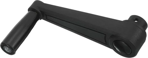 Miniatura 6 de uxcell Mango de máquina giratorio de 0.315 x 3.346 in (diámetro x L), mango de manivela de torno universal para máquina de molienda de torno