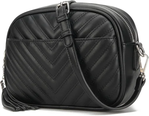 Miniatura 10 de lola mae Bolso bandolera acolchado, bolso de hombro de diseño moderno Shoulder Purse