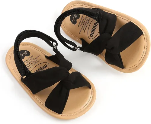 Miniatura 79 de Sandalias de verano para bebés, niñas y niños, unisex, antideslizantes, suela suave, transpirable, para primeros pasos, zapatos de playa al aire