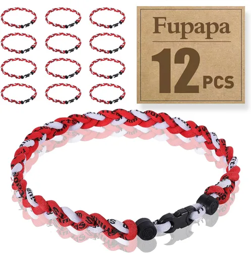 Miniatura 17 de Paquete de 12 collares de béisbol de alta calidad, collares deportivos multicolor de 18 pulgadas, ideal para regalos de equipo de béisbol, recuerdos