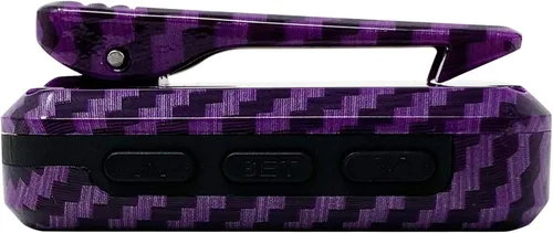 Miniatura 4 de Gymboss Temporizador de intervalo de carga y cronómetro y correa de reloj - Paquete Carbon Purple