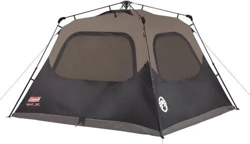 Miniatura 2 de Coleman Tienda de campaña instantánea para 4/6/8/10 personas con configuración de 1 minuto, tienda familiar grande con postes prefijados