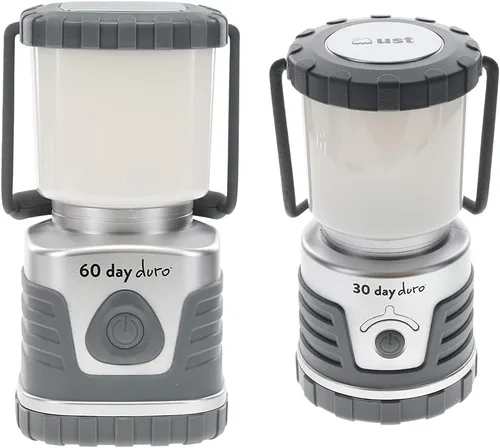 UST Linterna portátil Duro LED de 60 días de 1200 lúmenes con bombillas y gancho de por vida para campamento, senderismo, emergencia y supervivencia