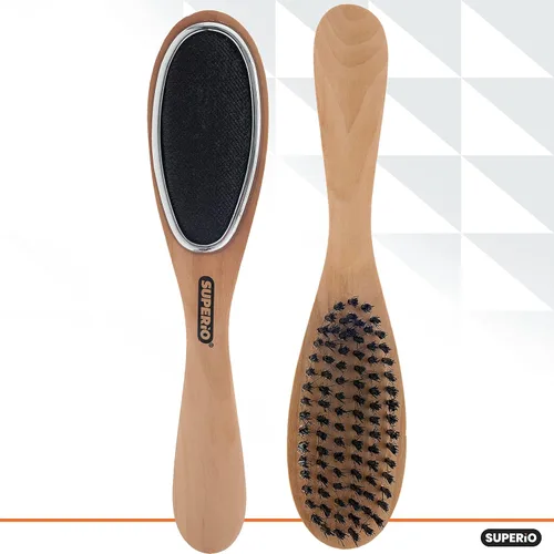 Miniatura 4 de Superio Cepillo para ropa, cepillo para ropa, removedor de pelo de mascotas, cepillo de pelusa 3 en 1, cepillo de ropa y cuerno para traje, abrigo