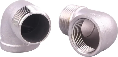 Miniatura 11 de Codo de calle 90 grados, rosca macho x hembra NPT de 1 pulgada SUS304