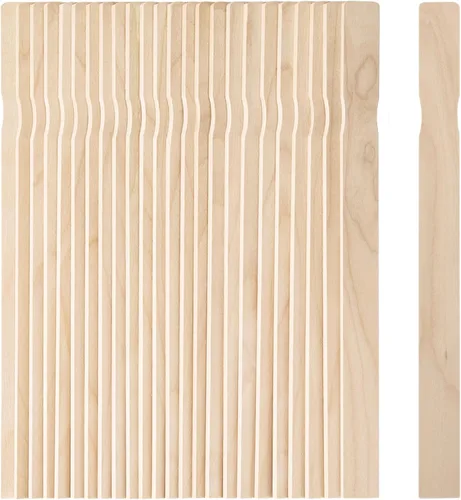 Miniatura 8 de WISYOK Paquete de 15 palitos de pintura de 12 pulgadas, palos de pintura de madera para mezclar, palitos grandes para manualidades, agitadores