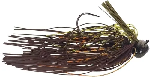 Miniatura 6 de Buckeye Lures Plantilla de fregona de fútbol con zócalo de goma viva, protector de malezas y cebo Cebo de pesca duradero resistente a las virutas