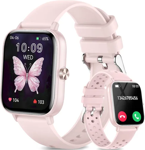 Miniatura 9 de Relojes inteligentes para mujeres y hombres [hacer/responder llamadas/voz AI/salud femenina] teléfonos Android compatibles con iPhone, reloj